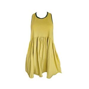 grunge babydoll mini dress